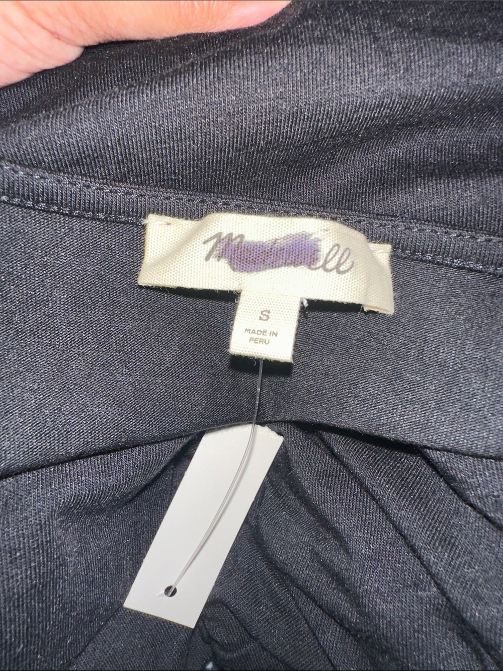 Madewell Slinky V-neck Top Sz. S - Picture 3 of 6